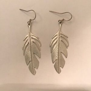 Feather earrings